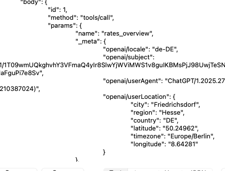 Metadaten mit Location-Daten